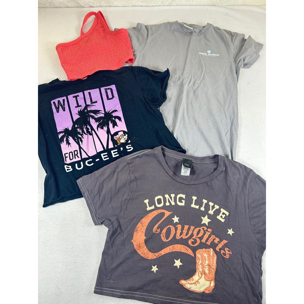 Sweet Claire T-Shirt Women S Gray Western‎ Cowgirl Graphic Tee